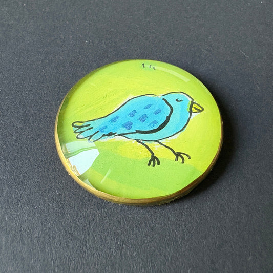 Fabulous wink: Bluebird