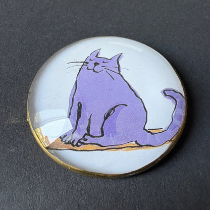 Fabulous Wink: Purple Cat