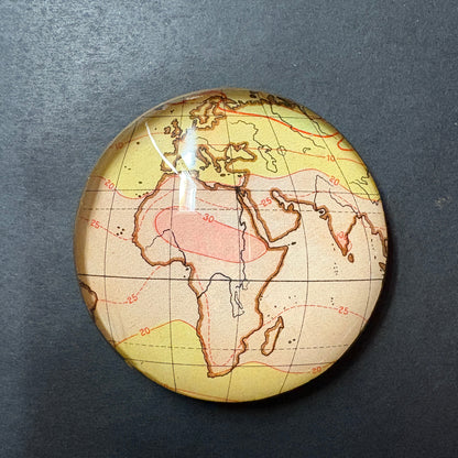 Occhiolino per strada: Isoterme annue e zone termiche