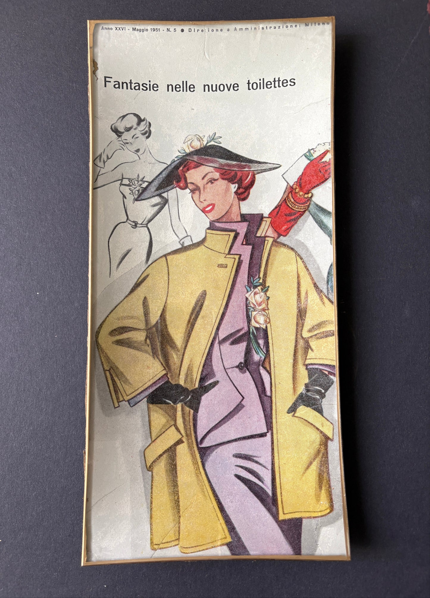 Shelfie: Model in yellow coat