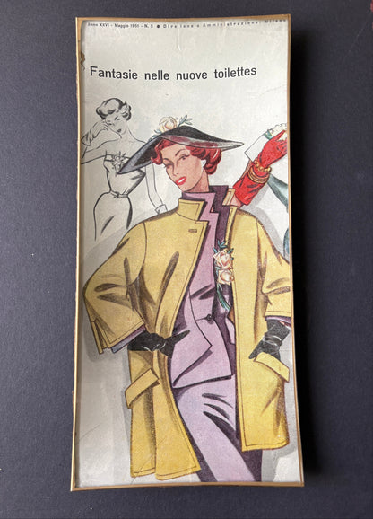 Shelfie: Model in yellow coat