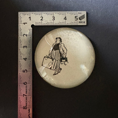 Fabulous Wink: Man with Suitcases