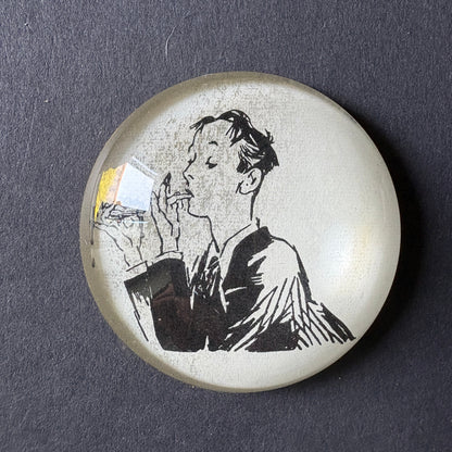 Occhiolino favoloso: Uomo che si lecca le dita, 1960