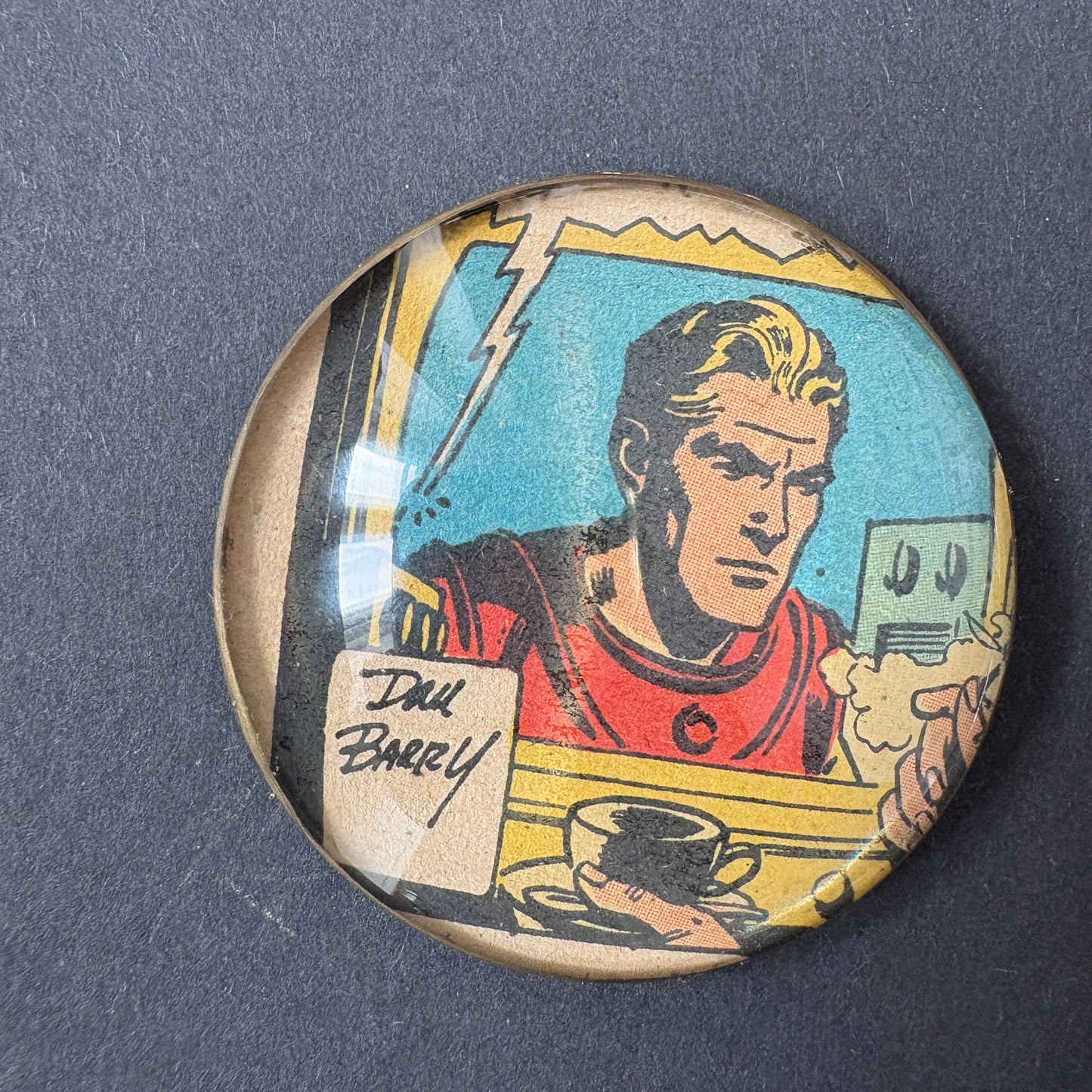 Comic Wink: Gordon and Dan Barry's Signature