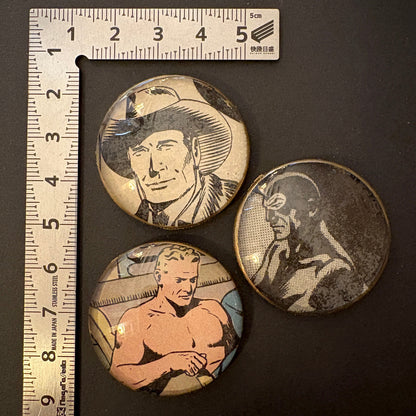 Hat-trick: Flash Gordon, Tex, and Diabolik