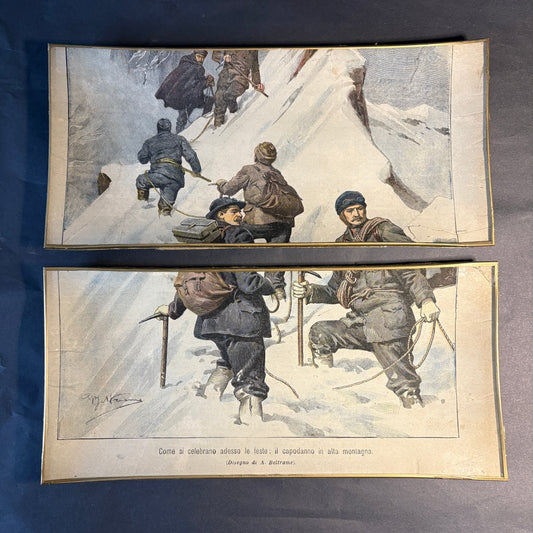 Shelfie: Uomini in cordata