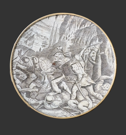 Shelfie Ø10 cm – L'Arc-en-Ciel, incisione 1669