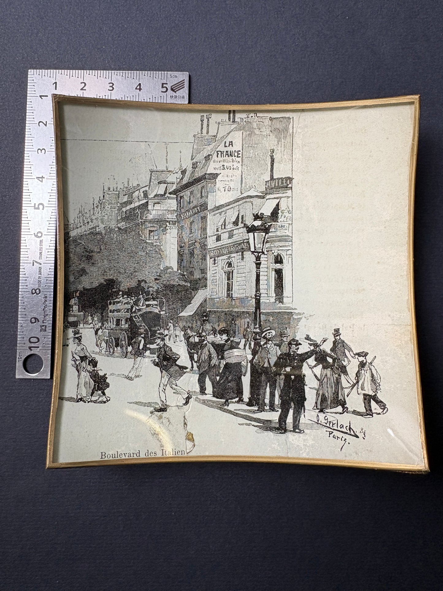 Shelfie – Boulevard des Italiens, Parigi 1840