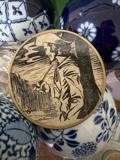 Mini Shelfie tondo 7 cm – Buffalo Bill 1948