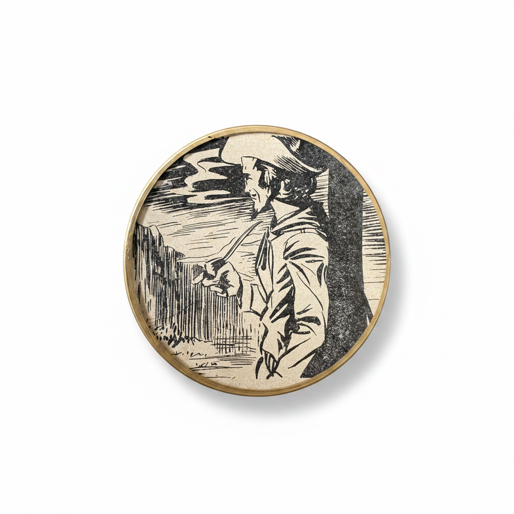 Shelfie Ø7 cm – Il tempo di una pausa, Buffalo Bill 1948