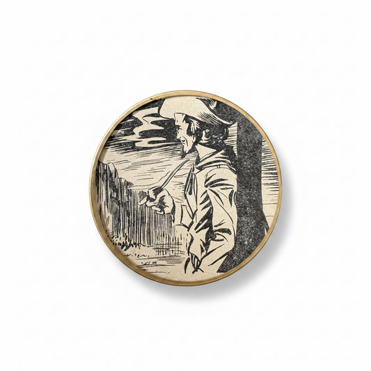 Shelfie Ø7 cm – Il tempo di una pausa, Buffalo Bill 1948